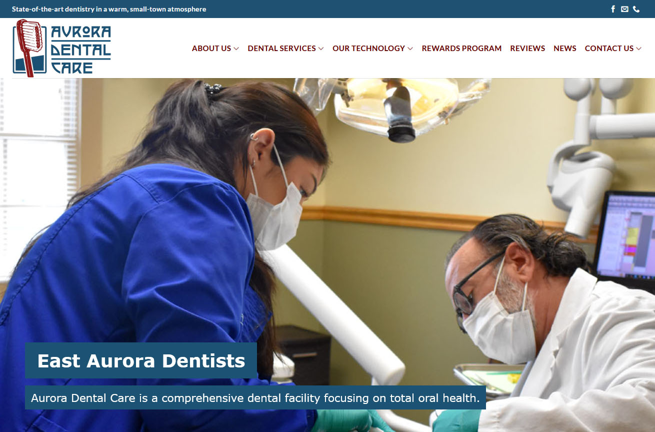 Aurora Dental Care Homepage